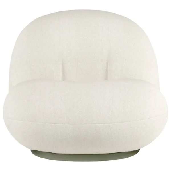 GUBI Terrassenmöbel^Pacha Outdoor Loungesessel, Schwenkfuß, Lorkey 40