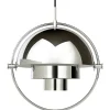 GUBI Deckenleuchten-Pendelleuchte Multi-Lite, chrom