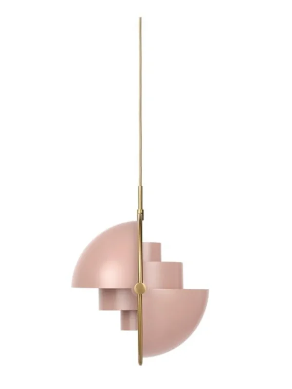Doctor Design Deckenleuchten-GUBI Pendelleuchte Multi-Lite, Messing – staubrosa