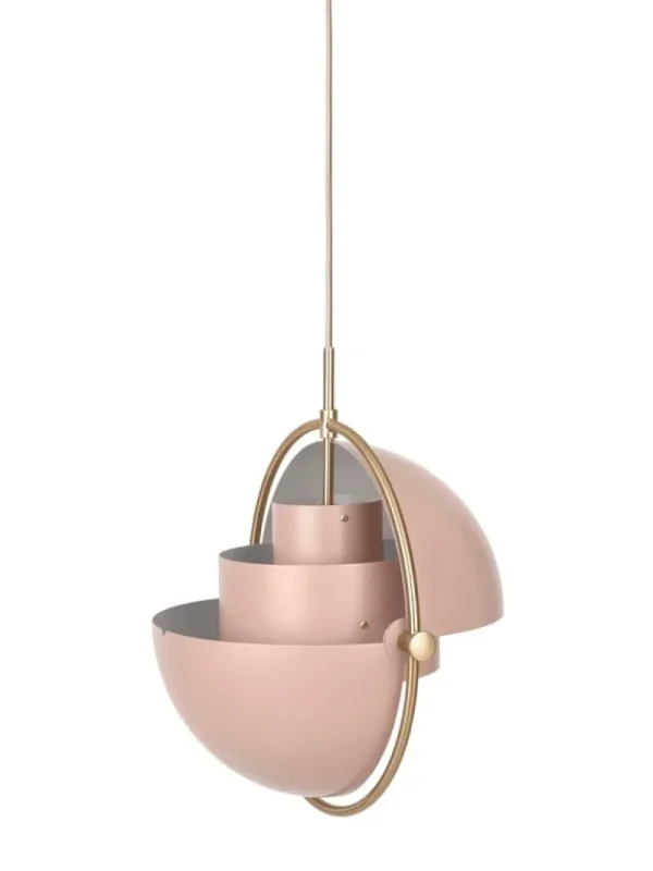 Doctor Design Deckenleuchten-GUBI Pendelleuchte Multi-Lite, Messing – staubrosa