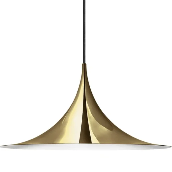 Le Klint Deckenleuchten-GUBI Pendelleuchte Semi, 47 cm, Messing