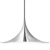 Design House Stockholm Deckenleuchten-GUBI Pendelleuchte Semi, 47 cm, Chrom