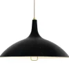Artemide Deckenleuchten-GUBI Pendelleuchte Tynell 1965, schwarz