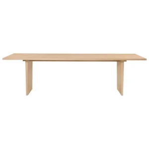 Nikari Tische-GUBI Private Esstisch, 260 x 100 cm, hell gebeizte Eiche