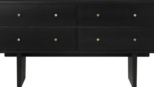 GUBI Aufbewahrungsmöbel-Private Sideboard, Eiche schwarz/braun gebeizt