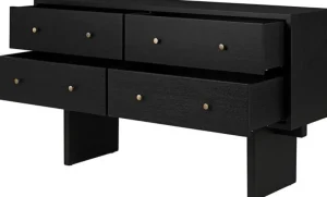 GUBI Aufbewahrungsmöbel-Private Sideboard, Eiche schwarz/braun gebeizt
