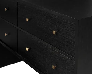 GUBI Aufbewahrungsmöbel-Private Sideboard, Eiche schwarz/braun gebeizt