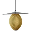 GUBI Außenbeleuchtung | Außenleuchten^Satellite Outdoor Pendelleuchte, 27 cm, Schwarz - Senfgold