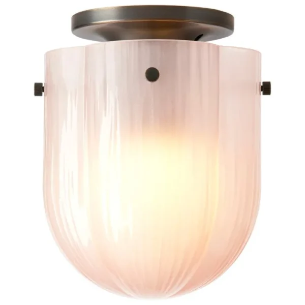 Tom Dixon Deckenleuchten-GUBI Seine Deckenleuchte, Antikmessing - Korallenrosa