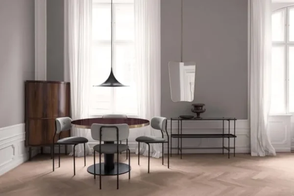 GUBI Badezimmerspiegel | Spiegel^Spiegel F.A. 33, 54 x 80 cm, Messing poliert