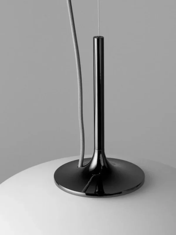 Muuto Deckenleuchten-GUBI Stemlite Pendelleuchte, 38 cm, schwarz chrom