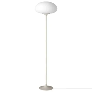 GUBI Stehleuchten-Stemlite Stehleuchte, 150 cm, dimmbar, Kieselgrau