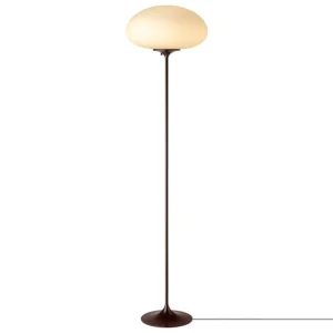 GUBI Stehleuchten-Stemlite Stehleuchte, 150 cm, dimmbar, Schwarz/Rot