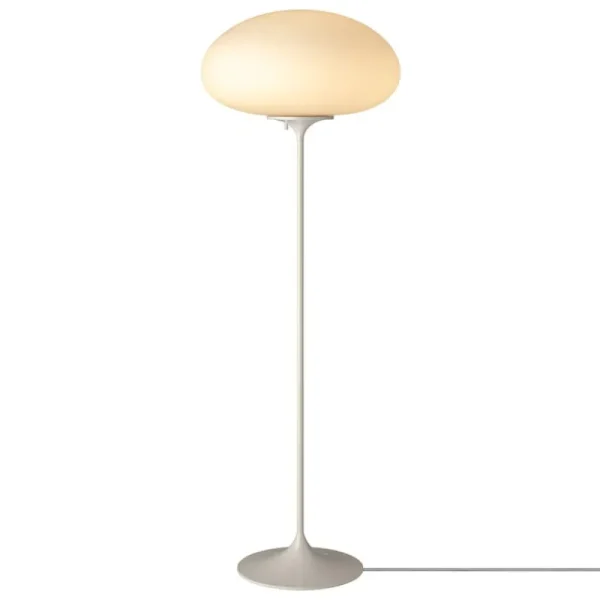 GUBI Stehleuchten-Stemlite Stehleuchte, 110 cm, dimmbar, Kieselgrau