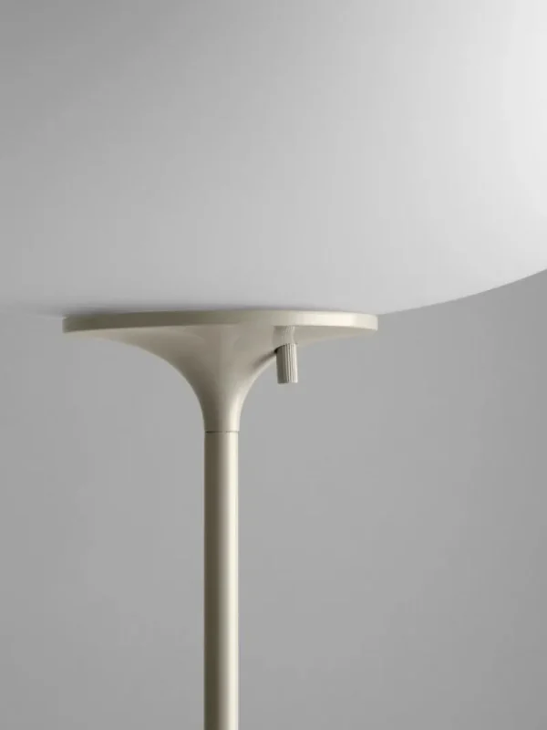 GUBI Stehleuchten-Stemlite Stehleuchte, 110 cm, dimmbar, Kieselgrau