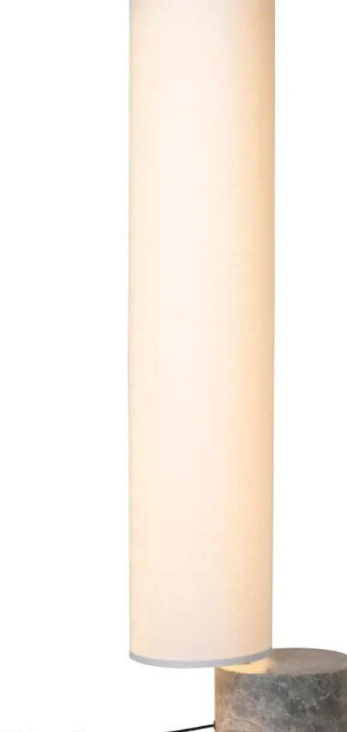 GUBI Stehleuchten-Unbound Stehleuchte, 120 cm, Weiß