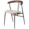Carl Hansen & Su00f8n Sitzgelegenheiten-GUBI Violin Stuhl, Walnuss, Gabriel Tempt 61168