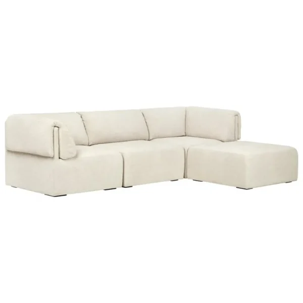 HAY Sofas Und Liegen-GUBI Wonder Sofa mit Chaiselongue, 280 x 185 cm, Mumble 02