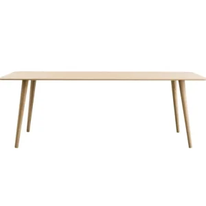 ferm LIVING Tische-Harri Koskinen Works DiningTable Esstisch, 200 x 90 cm, Eiche Natur