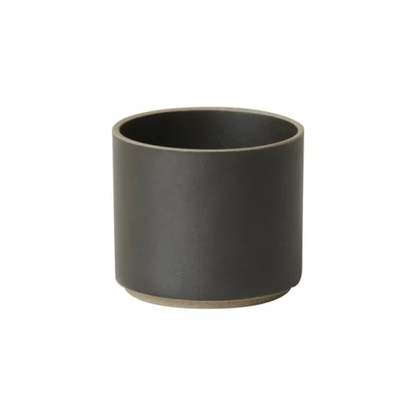 Hasami Porcelain Geschirr^Tall Schale, 85 mm, schwarz