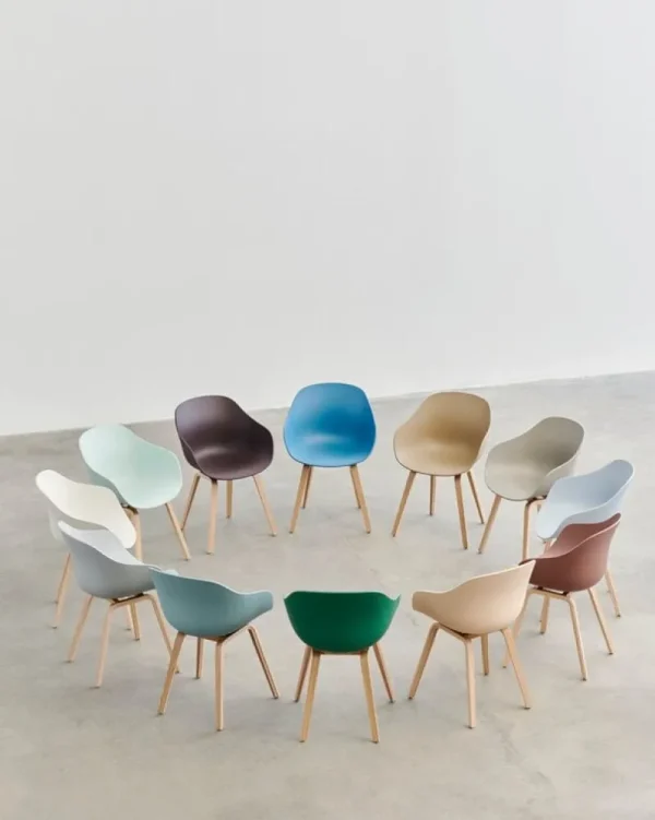 Normann Copenhagen Sitzgelegenheiten-HAY About A Chair AAC22, Betongrau 2.0 - Eiche lackiert