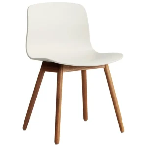 valerie_objects Sitzgelegenheiten-HAY About A Chair AAC12, Melange Cream 2.0 - Walnuss lackiert