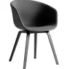 OX Denmarq Sitzgelegenheiten-HAY About A Chair AAC23 Stuhl, Eiche schwarz – Remix 163