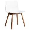 Lepo Product Sitzgelegenheiten-HAY About A Chair AAC12, Weiß 2.0 - Walnuss lackiert