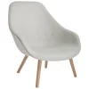 Vitra Sitzgelegenheiten-HAY About A Lounge Chair AAL92, Eiche lackiert - Divina Melange 120