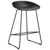 HAY Sitzgelegenheiten-About A Stool AAS38, 65 cm, Schwarz 2.0 - Schwarz - Schwarz