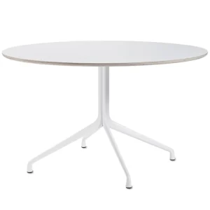 Fritz Hansen Tische-HAY About A Table AAT20, 128 cm, Laminat weiß