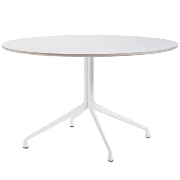Fritz Hansen Tische-HAY About A Table AAT20, 128 cm, Laminat weiß