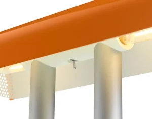 HAY Tischlampen-Anagram Tischleuchte, Dunkelorange