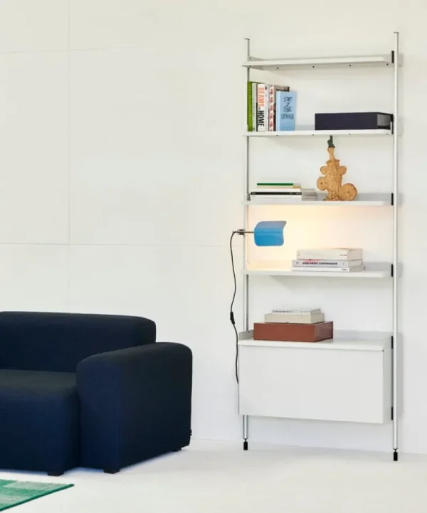 GUBI Tischlampen-HAY Apex Klemmleuchte, pastellblau