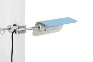 GUBI Tischlampen-HAY Apex Klemmleuchte, pastellblau