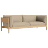 HAY Sofas Und Liegen-Arbour Eco 3 Sitzer, Hallingdal 220 – Eiche geölt/gewachst