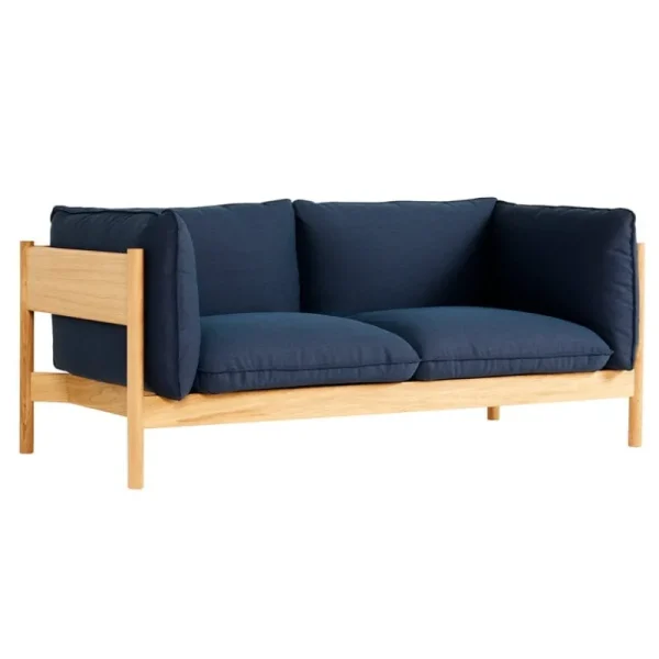 HAY Sofas Und Liegen-Arbour Eco 2-Sitzer-Sofa, Steelcut Trio 796 – Eiche