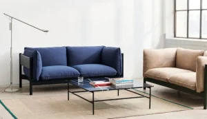HAY Sofas Und Liegen-Arbour Eco 2-Sitzer-Sofa, Steelcut Trio 796 – Eiche