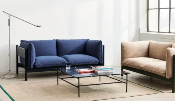 HAY Sofas Und Liegen-Arbour Eco 2-Sitzer-Sofa, Steelcut Trio 796 – Eiche