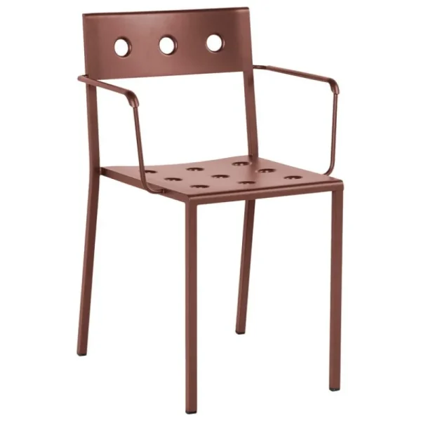 HAY Terrassenmöbel | Sitzgelegenheiten^Balcony Armlehnstuhl, Iron Red