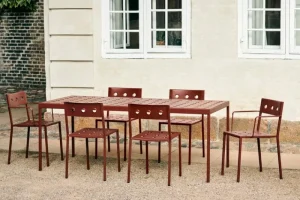 HAY Terrassenmöbel | Sitzgelegenheiten^Balcony Armlehnstuhl, Iron Red