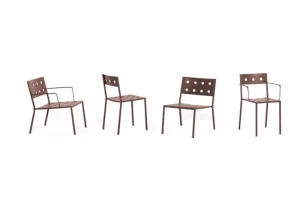 HAY Terrassenmöbel | Sitzgelegenheiten^Balcony Armlehnstuhl, Iron Red