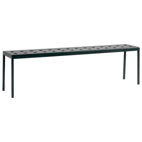 HAY Terrassenmöbel | Sitzgelegenheiten^Balcony Bank, 165,5 cm, Anthrazit