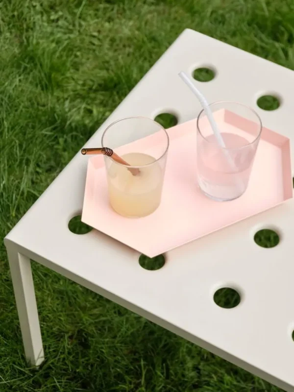 HAY Terrassenmöbel | Sitzgelegenheiten^Balcony Bank, 165,5 cm, Chalk Beige