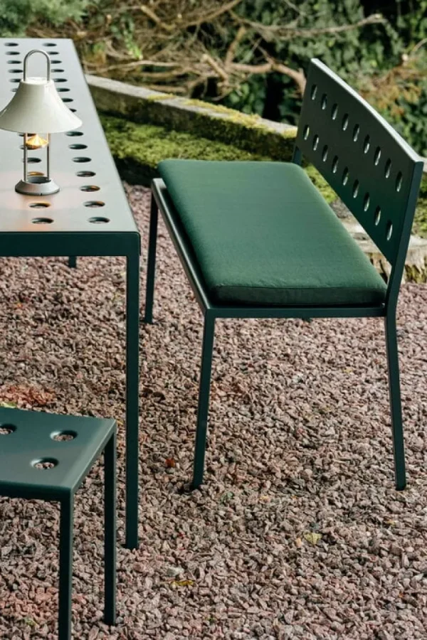 HAY Terrassenmöbel | Sitzgelegenheiten^Balcony Bank, 165,5 cm, Dark Forest