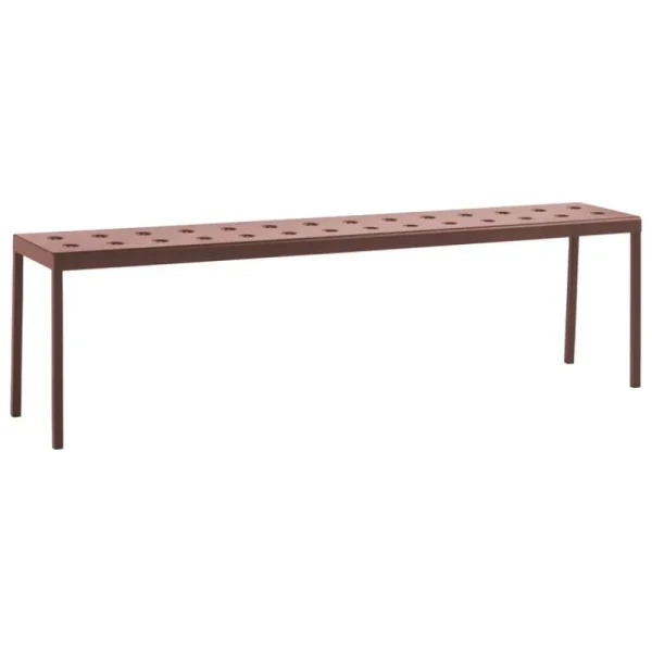 HAY Terrassenmöbel | Sitzgelegenheiten^Balcony Bank, 165,5 cm, Iron Red