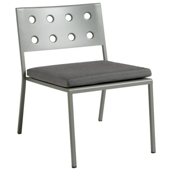 HAY Outdoor-textilien^Balcony Loungesessel-Sitzkissen, Schwarzer Pfeffer