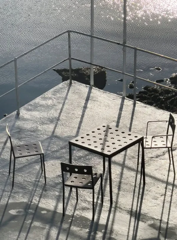 HAY Terrassenmöbel | Sitzgelegenheiten^Balcony Stuhl, Anthrazit
