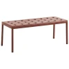 HAY Terrassenmöbel^Balcony Tisch, niedrig, 96,5 x 41 cm, Rostrot