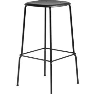 Woodnotes Sitzgelegenheiten-HAY Barhocker Soft Edge 85, schwarz